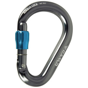 Karabinek CAMP Nimbus Lock gun metal/blue
