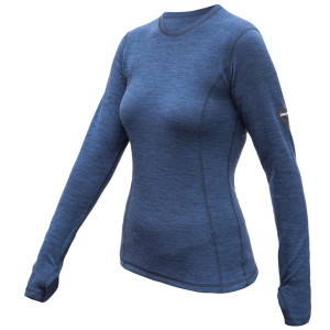 Koszulka SENSOR Merino Bold Tee LS Women cool blue