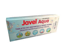 Tabletki do uzdatniania wody pitnej JAVEL AQUA