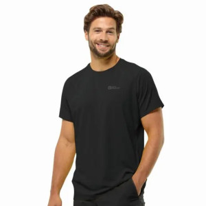 Koszulka JACK WOLFSKIN Prelight Trail T M black