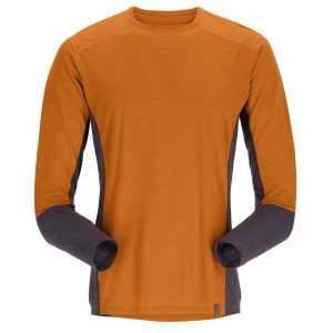 Koszulka RAB Syncrino Base LS Tee marmalade