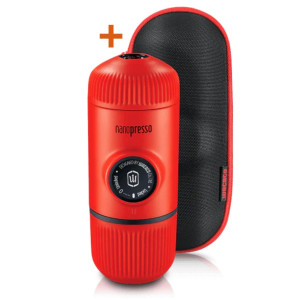Zaprażka Wacaco Nanopresso + etui lava red