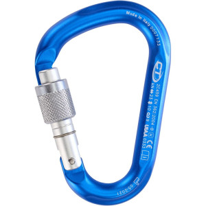 Karabinek CLIMBING TECHNOLOGY Snappy SG blue/silver/grey