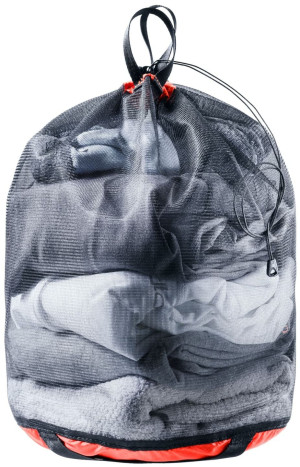 Worek bagażowy DEUTER Mesh Sack 5 papaya-black