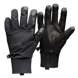 Rękawiczki BLACK DIAMOND Alpine Softshell Gloves black