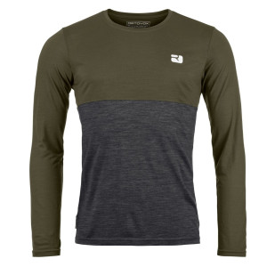 Koszulka ORTOVOX 150 Cool Logo LS Men dark wild herbs