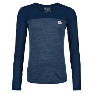 Koszulka ORTOVOX 150 Cool Logo LS Women deep ocean