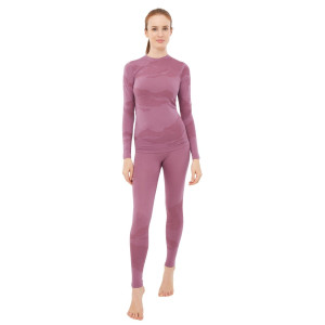 Zestaw bielizny damskiej VIKING Gasher Lady Set Merino pink