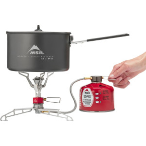 Adapter do kartusza gwintowanego MSR LowDown™Remote Stove Adapter