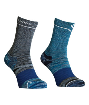 Skarpety ORTOVOX Alpine Mid Socks Men blue nunatak