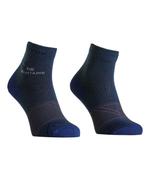 Skarpety ORTOVOX Alpine Light Quarter Socks Men blue nunatak