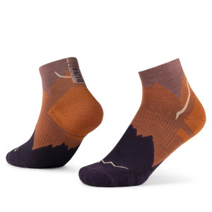 Skarpety BUFF Light Weight Merino Wool Quarter Socks ginger