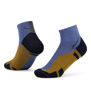 Skarpety BUFF Light Weight Merino Wool Quarter Socks blue