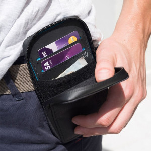 Etui na telefon LIFEVENTURE RFiD Phone Wallet grey