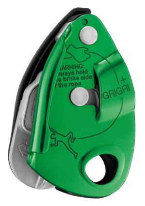 Przyrząd asekuracyjny PETZL GRIGRI+ green