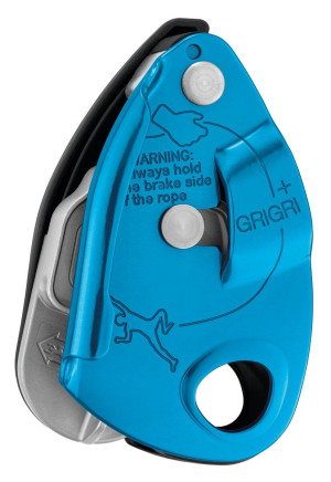 Przyrząd asekuracyjny PETZL GRIGRI+ blue
