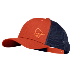 Czapka Norrona Snap Back Trucker Mesh Cap gold flame