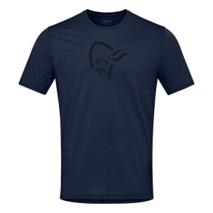 Koszulka NORRONA Femund Equaliser Merino T- Shirt Men indigo night