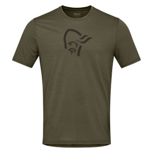 Koszulka NORRONA Femund Equaliser Merino T- Shirt Men olive night
