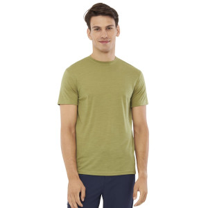 Koszulka VIKING Salen Merino Man T-Shirt olive