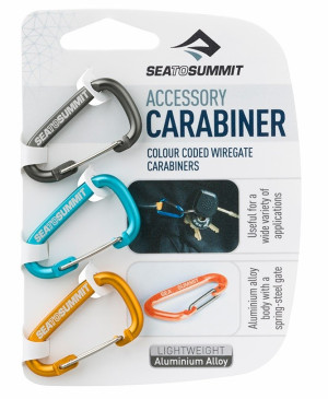 Zestaw mini-karabinków SEA TO SUMMIT Accessory Carabiner Set 3pcs