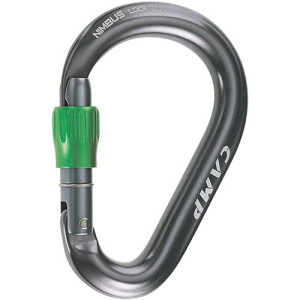 Karabinek CAMP Nimbus Lock gun metal/green