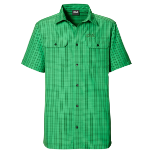 Koszula JACK WOLFSKIN THOMPSON SHIRT MEN seagrass checks