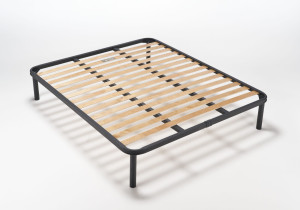 EvergreenWeb Rete Letto a Doghe in Legno APPLE 165x195 cm