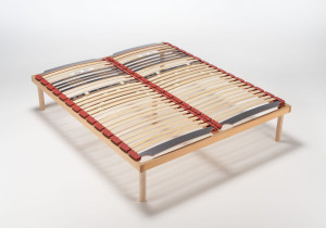 EvergreenWeb Rete in legno di faggio fissa Lemon 140x190 cm