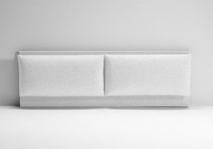 EvergreenWeb Testata Letto Imbottita ROMA Beige 160x190 cm