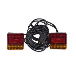 Zestaw lamp LED na magnes z przewodem 7,5 m
