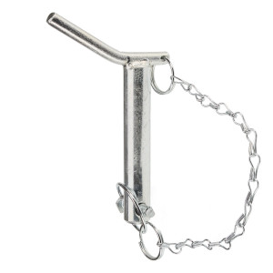 Sworzeń zaczepu z łańcuszkiem i zawleczką 25x130 mm