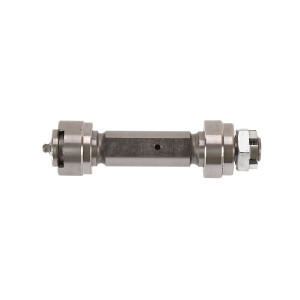 Sworzeń resoru przyczepy HL kpl. z tulejkami L-150 mm fi-26 mm M20x2,5 45425350