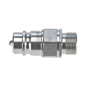 Szybkozłącze hydrauliczne wtyczka EURO ISO gwint M22x1,5 AM1115L