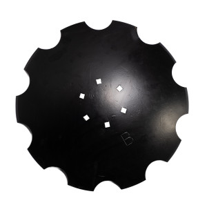 Talerz do talerzówki 510 mm x 3,5 mm, uzębiony, 6 otworów, Z-10, stal węglowa