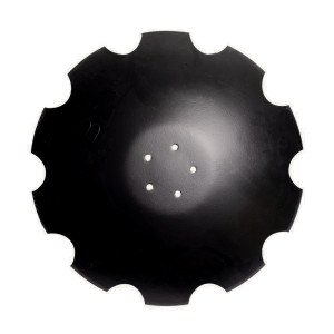 Talerz do talerzówki 610 mm x 5 mm, uzębiony, 5 otworów, Z-10, stal sprężynowa