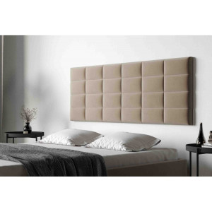 Panel tapicerowany ścienny 050 M&K foam Koło Tkanina łóżek Koło - grupa 3, Panel ścienny - Średni, Szerokość - 80cm