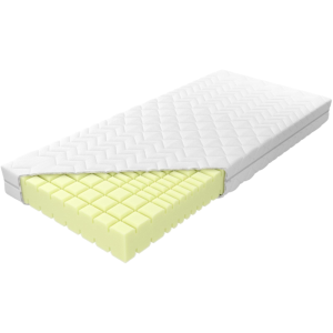 Materac Monaco H2 - średni M&K Foam KOŁO 160x200  Pokrowiec - Standard