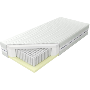 Materac Czwarty Element H2 M&K foam Koło Rozmiar - 120x200, Pokrowiec - Aloe Vera Lux