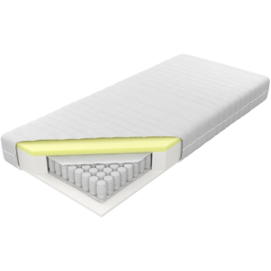 Materac Estrella Elastik H2 M&K foam Koło Rozmiar - 90x200, Pokrowiec - Alergik, Twardość materacy - H2 - średni