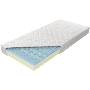 Materac Donau M&K foam Koło Rozmiar - 90x200, Pokrowiec - Silver Black