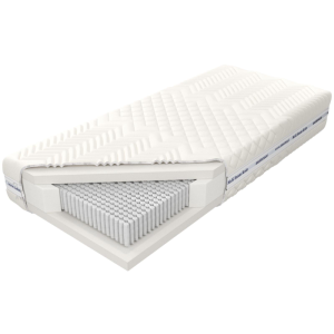 Materac Czar Nocy X5 LXI M&K foam Koło Rozmiar - 180x200, Pokrowiec - Tencel, Strefy twardości - 1 strefa twardości