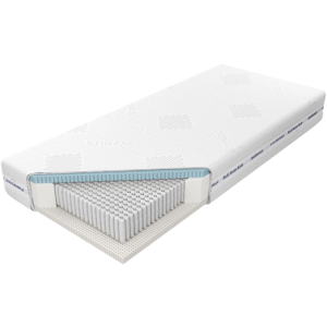 Materac Czar Nocy Talalay Blue M&K Foam Koło Rozmiar - 80x200, Pokrowiec - Sen Zdrowie Natura
