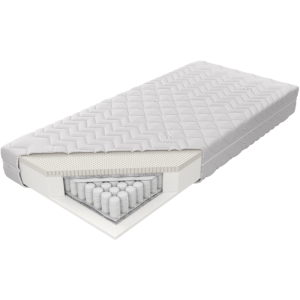 Materac Panam Talalay H4 M&K Foam Koło Rozmiar - 120x200, Pokrowiec - Kaszmir