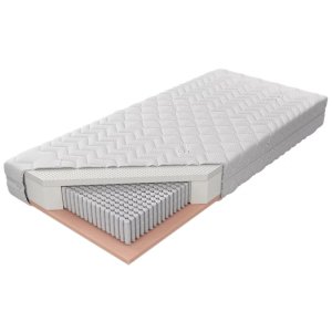 Materac Czar Nocy Talalay Limited H3 M&K foam Koło Rozmiar - 80x200, Pokrowiec - Impuls , Twardość materacy - H3 - twardy