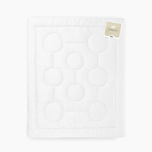 Kołdra naturalna AMZ Merino Rozmiar - 155/160x200, Kolor poduszek i kołder - biały, Rodzaj kołder - Całoroczna