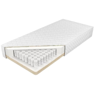 Materac Estrella na stelażu M&K foam Koło Rozmiar - 160x200, Pokrowiec - Strona zimowa, Wersja nóg do materaca na stelażu - bez nóżek