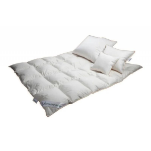 Kołdra Półpuchowa całoroczna Bossanova Soft 20% puch Rozmiar - 200x220, Kolor poduszek i kołder - biały, Rodzaj kołder - Całoroczna
