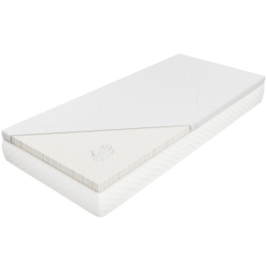 Materac nawierzchniowy Lateksowy Embrace EXC M&K foam Koło Rozmiar - 90x200, Pokrowiec - Silver Lux, Wysokość Orchilla - 3,5 cm