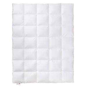 Piórex Kołdra Natural 135/140x200 70% puch biała bawełna całoroczna